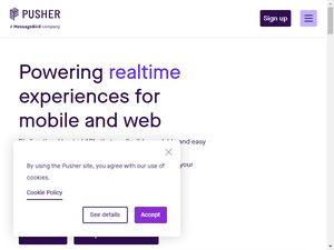 Image of pusher.com