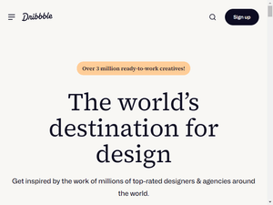 Image of dribbble.com