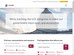 Is govtrack.us down?
