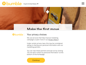 Is bumble.com down?