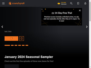 Is crunchyroll.com down?