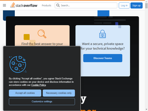 Is stackoverflow.com down?