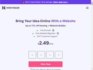 Is hostinger.com down?