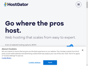 Image of hostgator.com