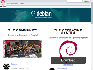 Image of debian.org