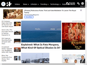 Image of indiatimes.com