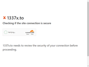 Is 1337x.to down?