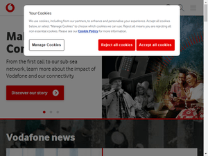 Is vodafone.com down?