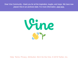 Is vine.co down?
