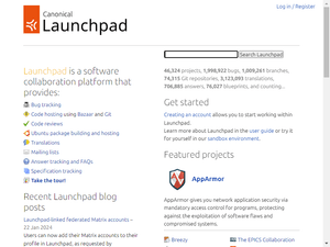 Image of launchpad.net