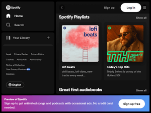 Is spotify.com down?