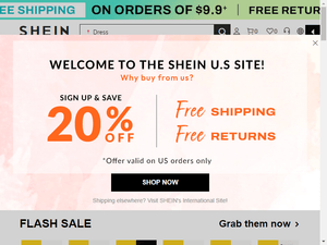 Image of shein.com