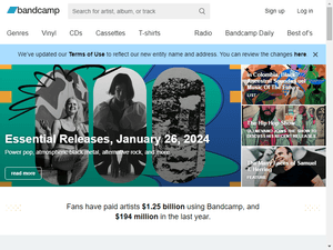 Image of bandcamp.com