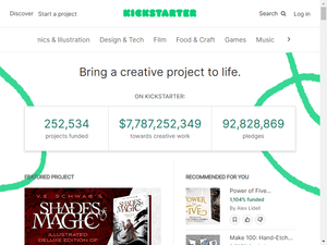 Image of kickstarter.com