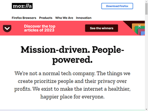 Image of mozilla.org