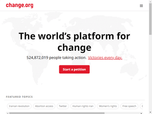 Image of change.org
