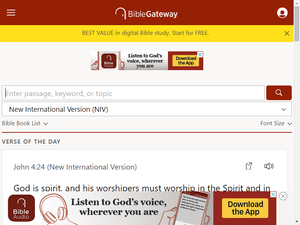 Image of biblegateway.com
