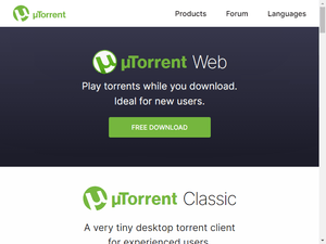 Image of utorrent.com