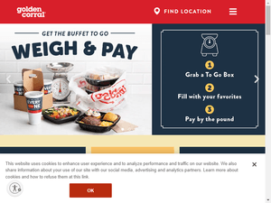 Is goldencorral.com down?