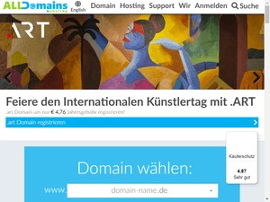 Is alldomains.hosting down?