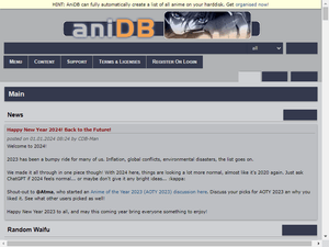 Is anidb.net down?