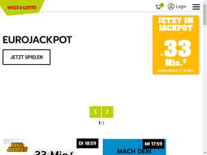 Is westlotto.de down?