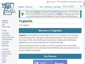 Is yugipedia.com down?
